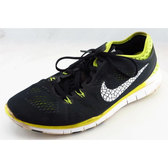 Nike Free TR‎ Fit 5 Running Shoes Black Synthetic Women 10 Medium - Picture 1 of 7